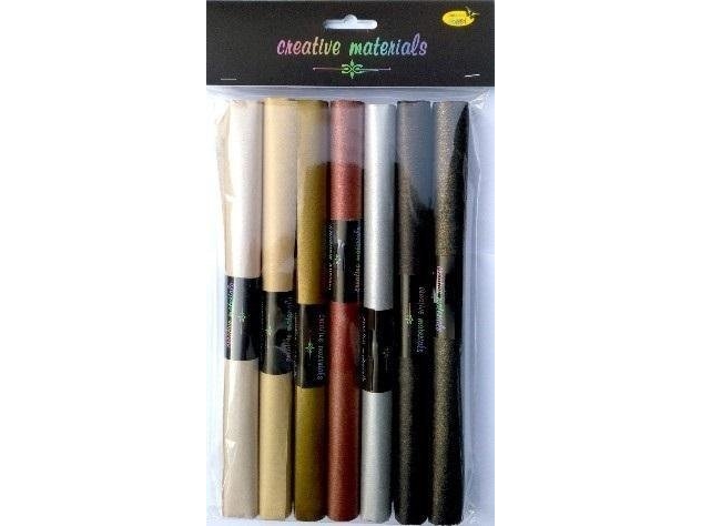 Happy Color Silkepapir Perlescence 25x37 cm 7 stk