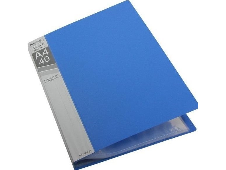 A4/40 Angebotsmappe Blau