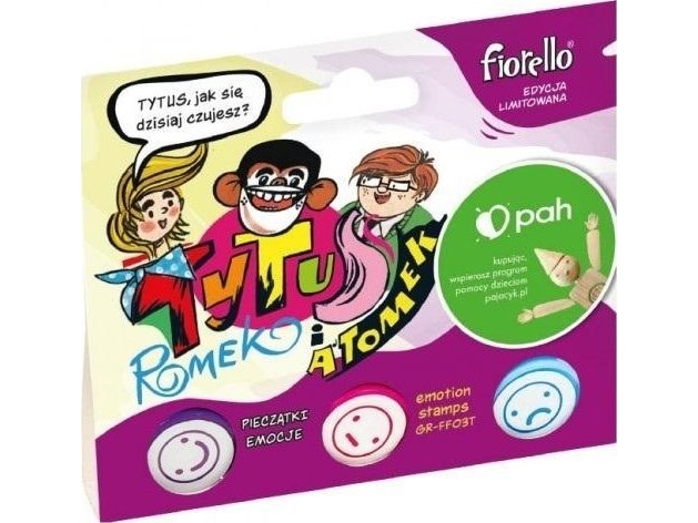 Titus Emotional Frimærker 3 stk FIORELLO