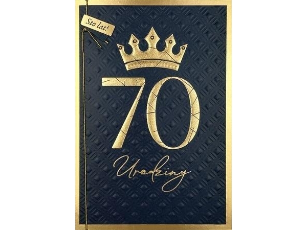 B6 Fødselsdagskort 70