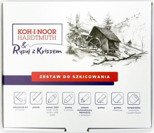 Skitse-sæt Draw with Kriss