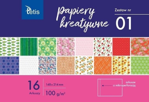Kreative papirer A5/16K 1