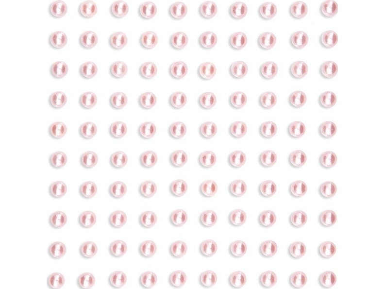 DP Craft Selvklæbende perler 100 stk. creme