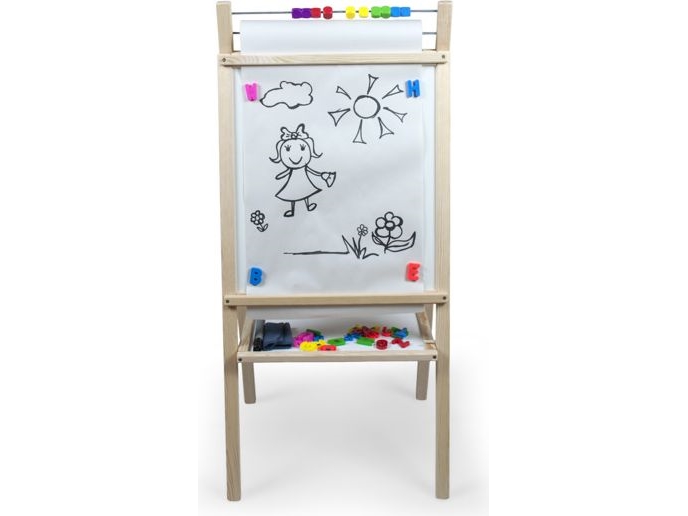 Magnetisk Tavle Med Papir-Rulle Og Abacus Mpn 3Toysm
