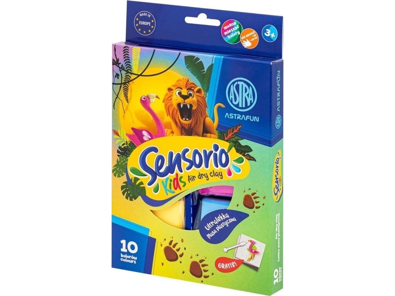 Let Plastmodellermasse Jungle Sensorio Kids - 10 Farver 336123021 |