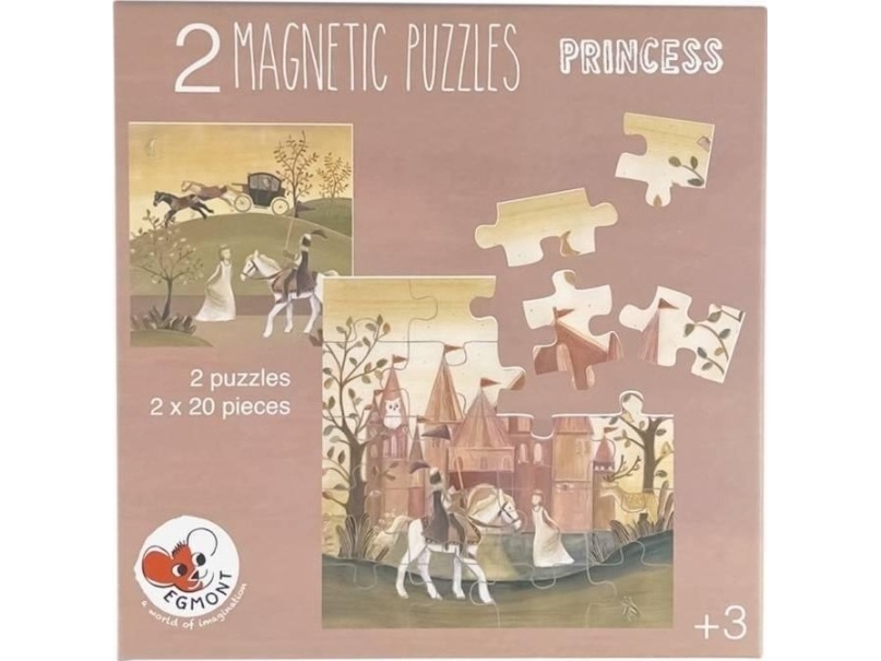 Magnetiske puslespil Prinsesse
