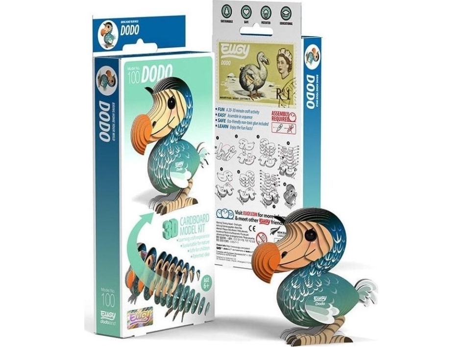 Eugy The Dodo Bird - 3D Eco Puzzle