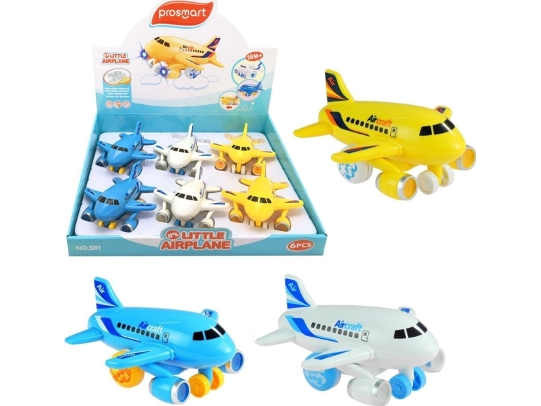 FLYGPLAN MED LJUS OCH LJUD 1 ST | Leksaker - Bilar och andra fordon - Flyg och helikoptrar | GameStuff