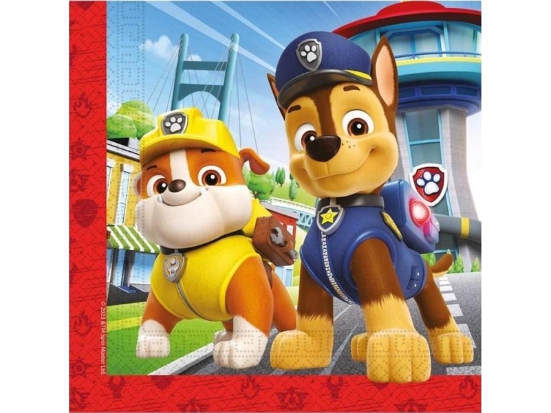 Paw Patrol-Servietten
