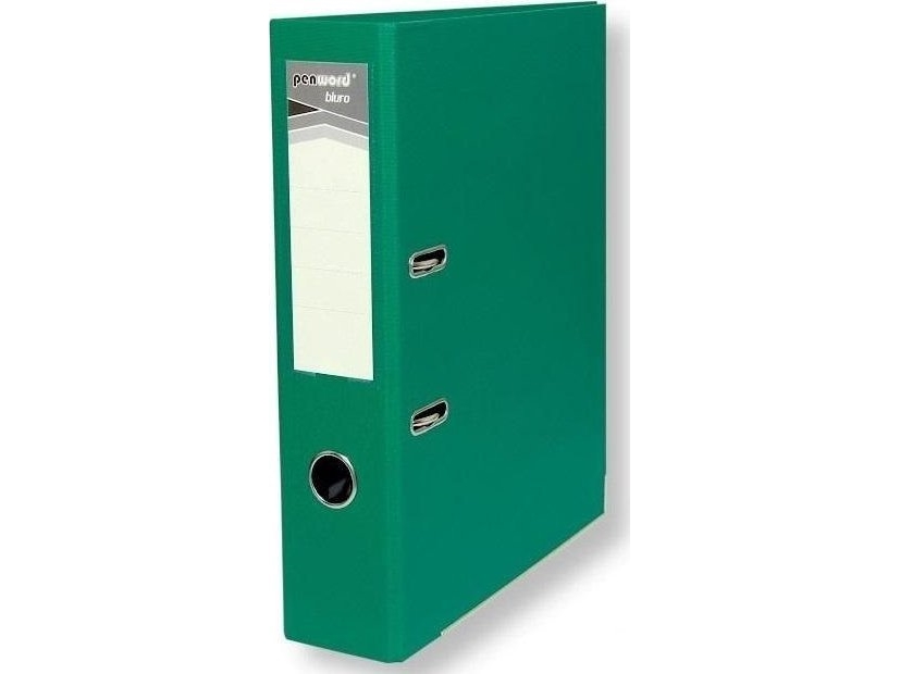 A4-ringbind med 7,5 cm hylster grøn