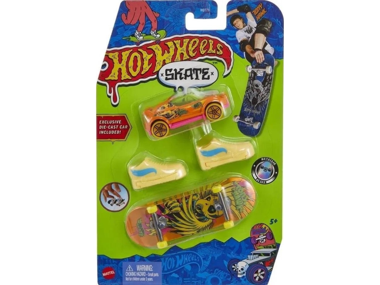 Hot Wheels Skateboard Skor Bil Hng59