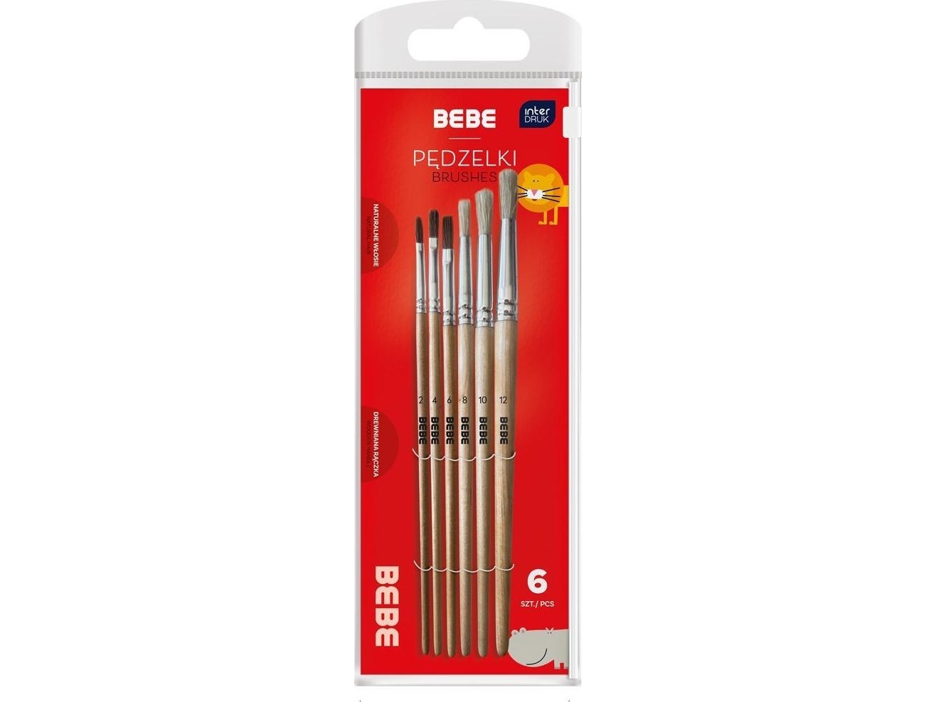 Holzbürsten 6Pcs Bb Kids