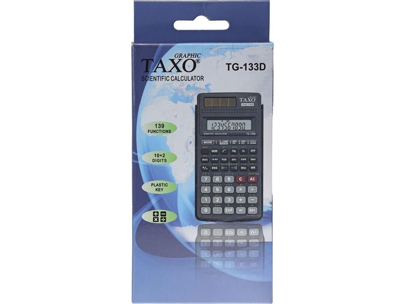 Vetenskaplig räknare TG-133D | Kontorsmaskiner - Räknare - Tekniska räknare | GameStuff