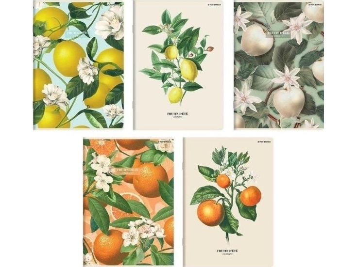 Notebook A5/60K Linje Sommer (10 Eksemplarer) Top2000