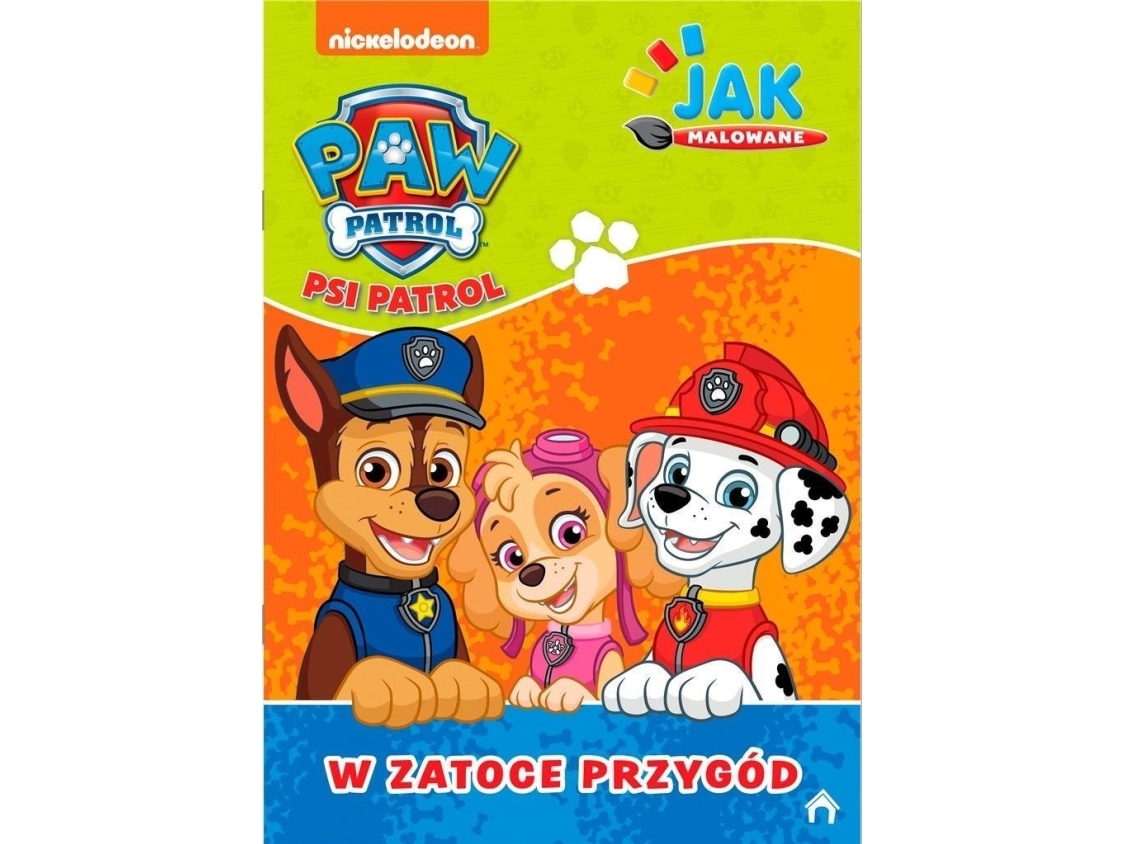Media Service Zawada Paw Patrol. Malet som på billederne del 1 - i eventyrbugten