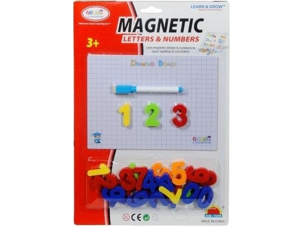 Magnetisk tavle + bogstaver