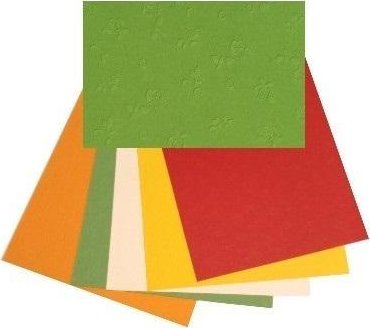 MFP-papper kartong med struktur rosa 220 g 25x35 cm 5 ark MIX | Skola & Hobby - Skolböcker & kalkylblad - Papper & kartong | GameStuff