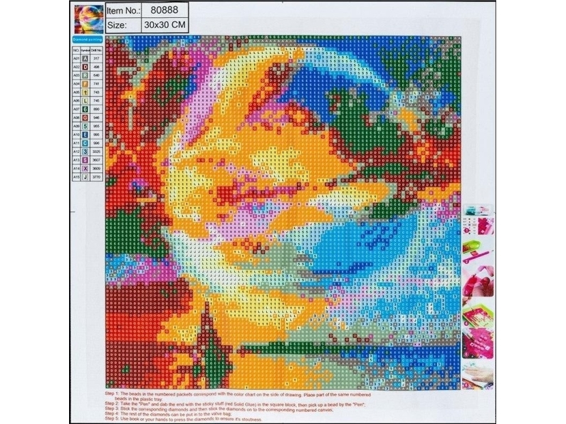 CENTRUM Diamond Painting 30*30cm. PLANET