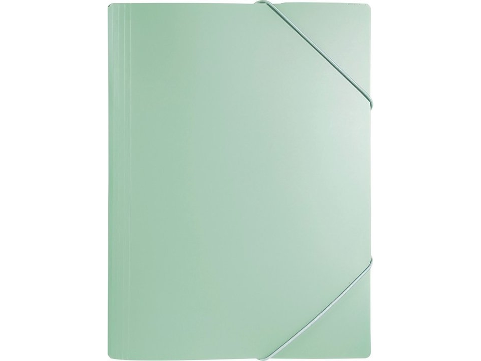 Biurfol Zeichenmappe Mit Gummizug A4 Kunststoff Pp Soft Touch Grün Biurfol