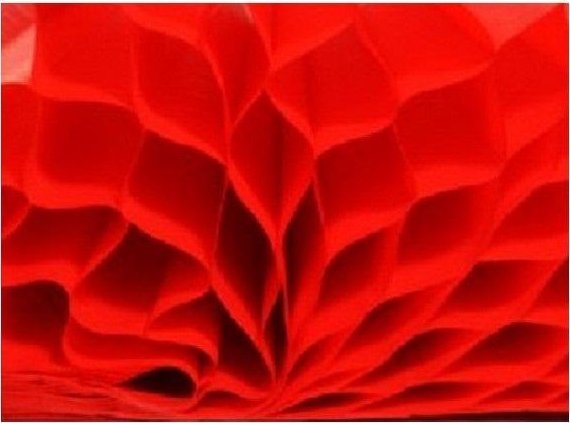Spatial silkepapir rød 20x33cm