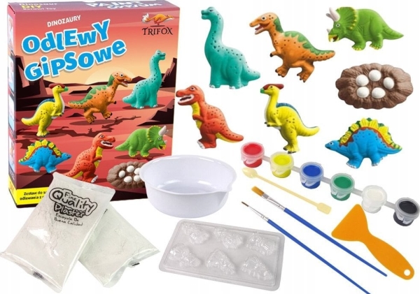 Dinosaurier Für Gipsabgüsse