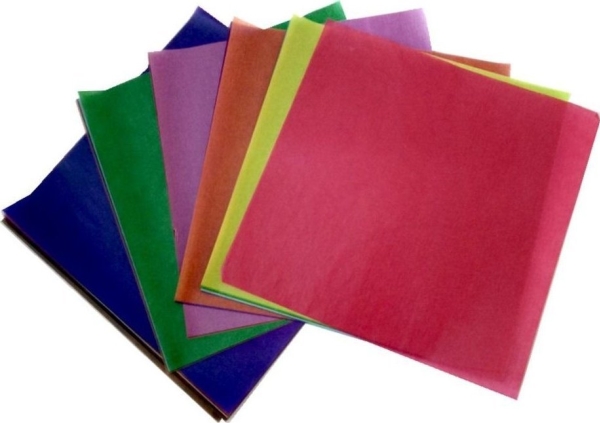 Origami papper transparent 42g 15x15cm 50ark | Skola & Hobby - Skolböcker & kalkylblad - Papper & kartong | GameStuff