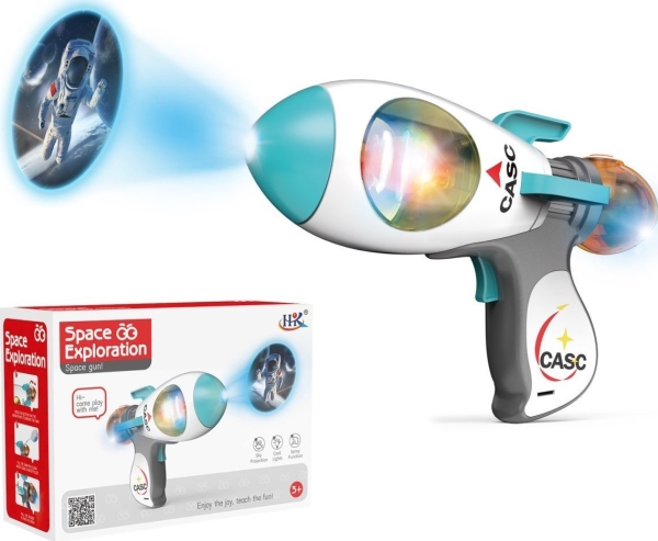 PISTOL MED PROJEKTOR OCH DIMMA 1 ST | Leksaker - Rollek - Blaster och leksaksvapen | GameStuff