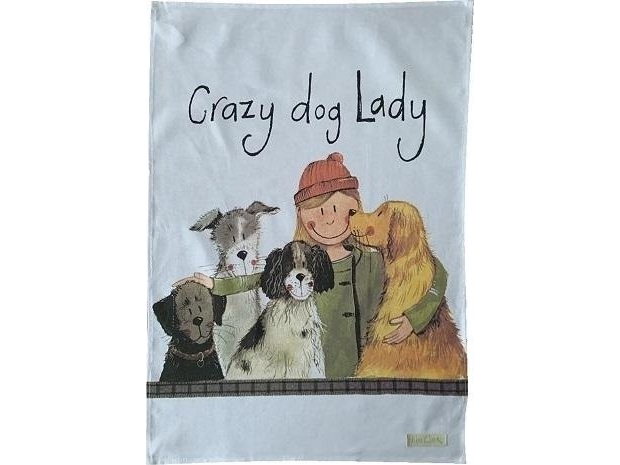 K&ouml;kshandduk TT39 Crazy Dog Lady Psiara