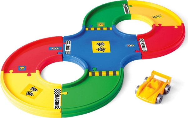 Wader Spielen Lastwagen Grundlegende Rennstrecke Ósemka Wader 53001