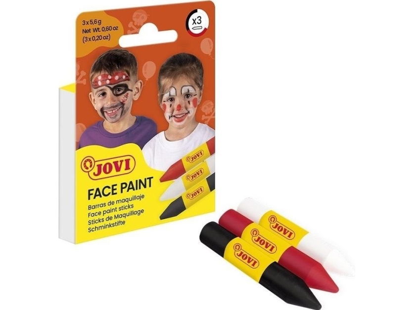 Jovi makeup ansigtskridt 3 stk. Scary JOVI