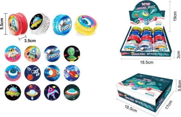 Madej Yo-Yo ljus 12 st/disp 007619 39865 | N - A | GameStuff