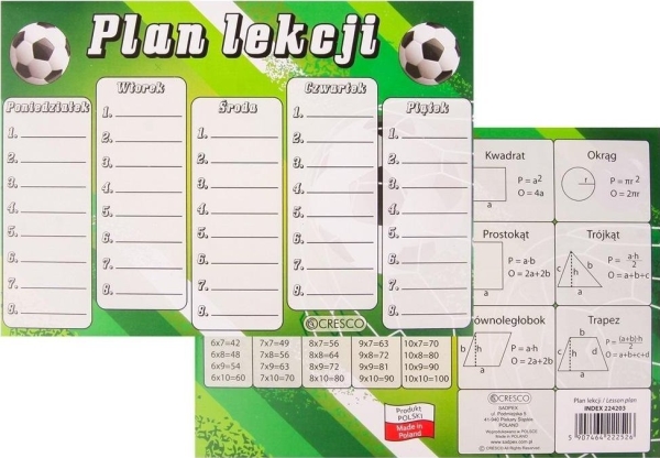 Lektionsplan A5 Boll (25 st) | Papper & Emballage - Kalendrar & Anteckningsböcker - Kalendare | GameStuff