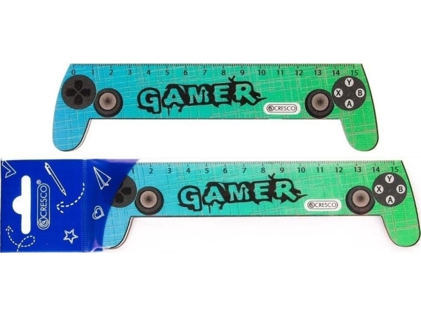 Linjal av trä Pad | Skola & Hobby - Solida färger - Färgkritonger tillbehör | GameStuff