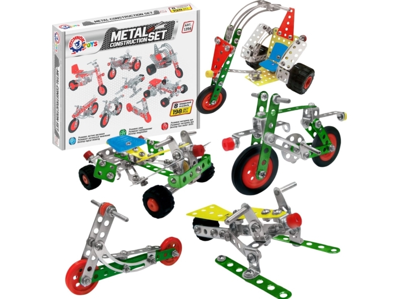 Technok metall konstruktionsset - monteringsmodeller for køretøy 198 El | N - A | GameStuff