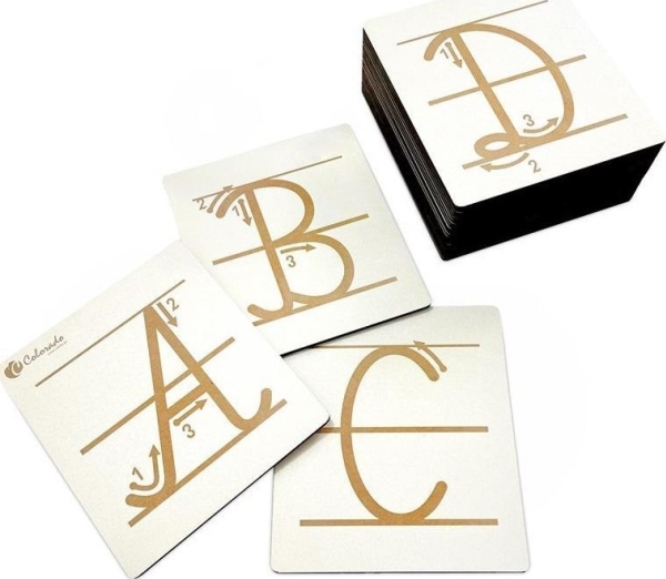 Alphabet Zum Schreibenlernen - Großbuchstaben