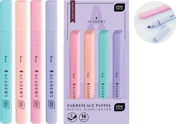 Academy Pastel Highlighter Mix (16 Stk)