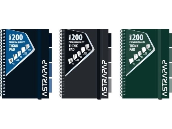 Astrapap Ombre Pp Notizbuch B5 200K, Gitter