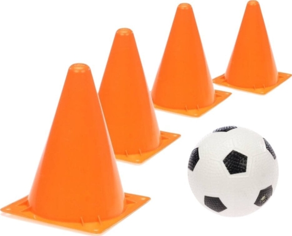 Tischfußballset Mit Einem Ball 4 Stück