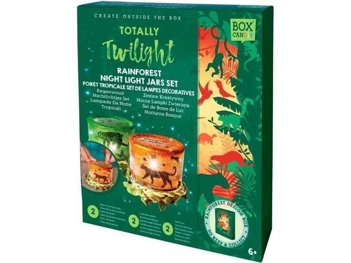 Kreativt sæt med natlys - dyr 2 dele