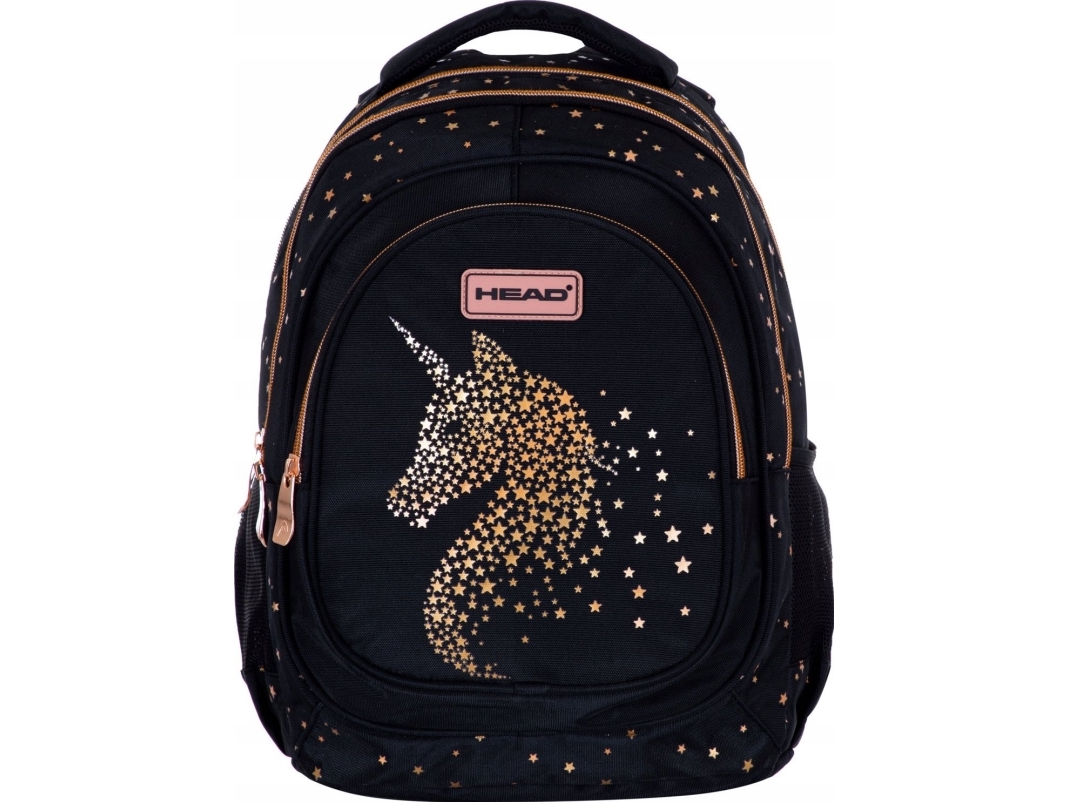 Astra Plecak Head Golden Effect Classy Gold, Ab330
