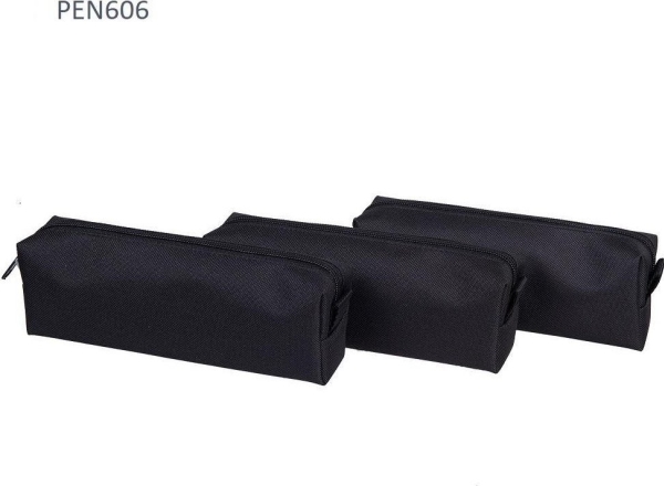 Ein-Fach-Mäppchen Schwarz
