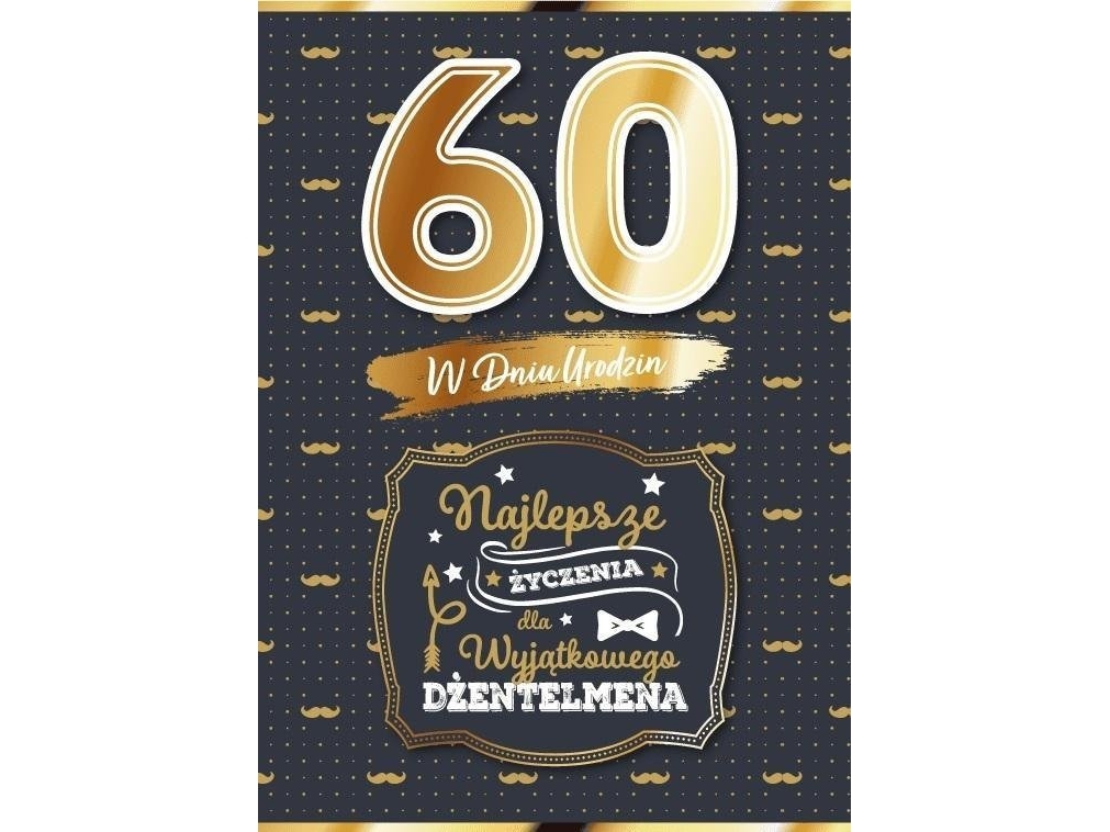 Karte Zum 60. Geburtstag Für Ihn