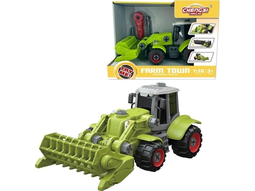 Drehender Traktor