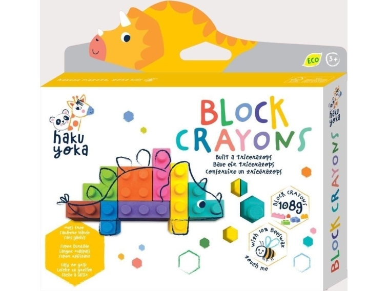 Crayon Blocks – Triceratops