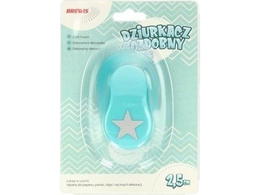 Deko-Locher – Stern 2,5 Cm Mix