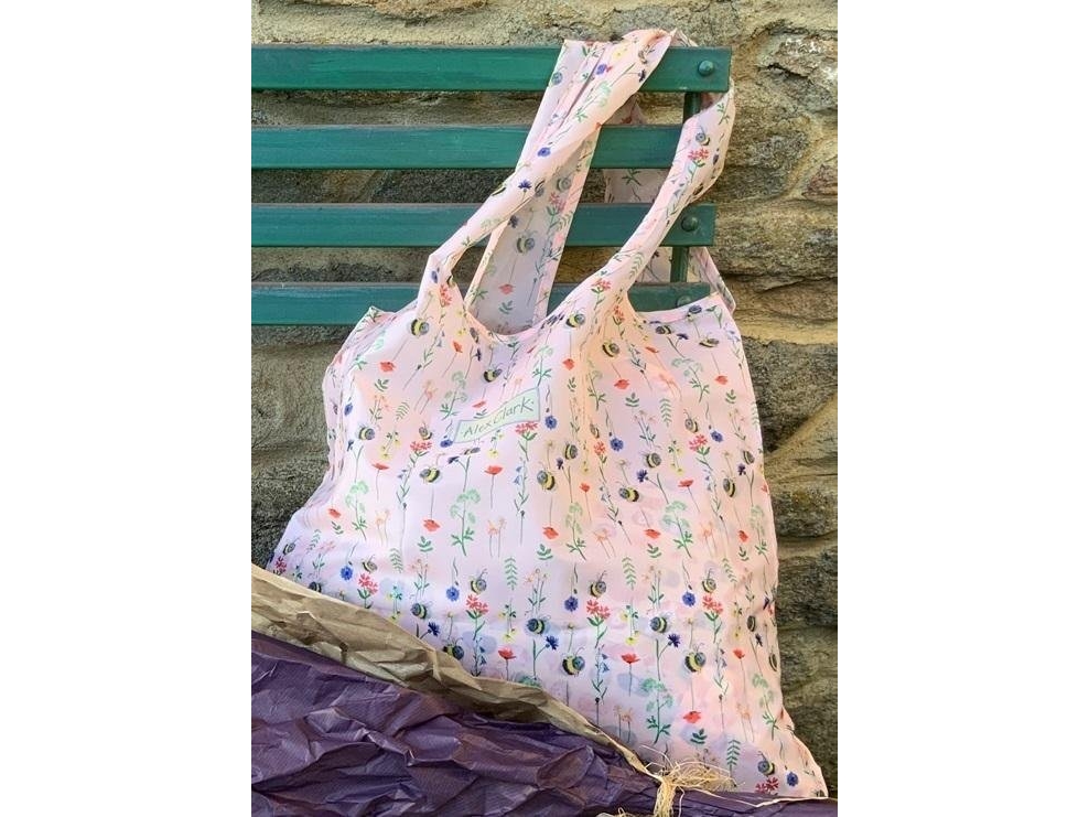 Shopping Bag RE07 Bees and Flowers Crib