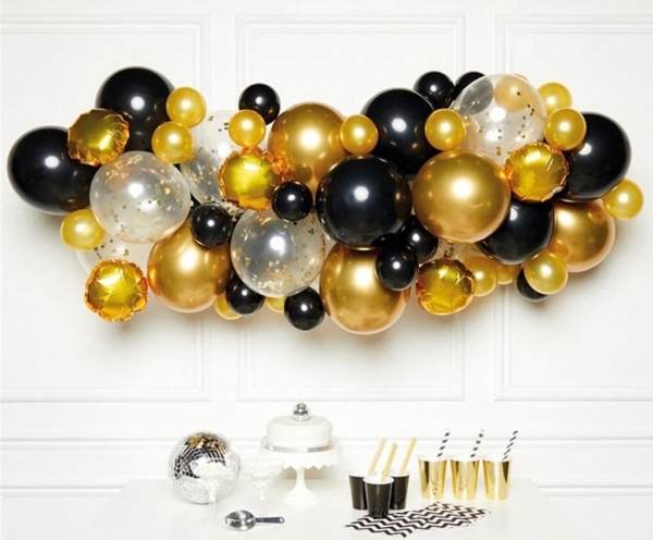 66Stk Guirlande-Balloner