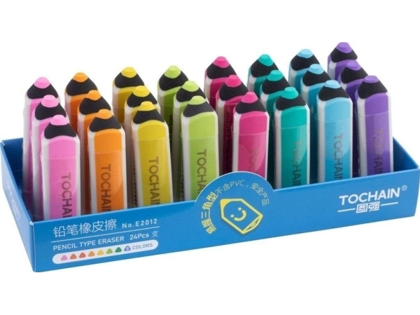 Nano Crayon Bleistift Radiergummi (24 Stück)