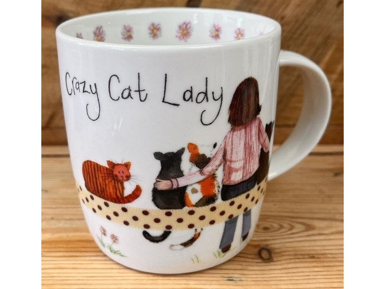 M02 Crazy Cat Lady kattekop