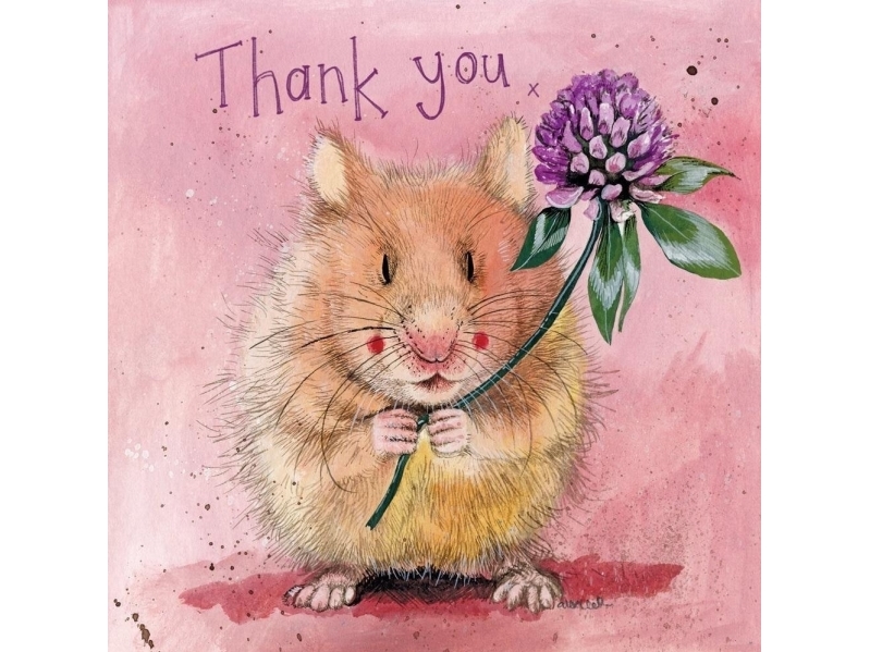 Dankeskarte Ac829 Hamster Herbert
